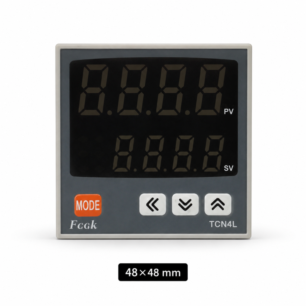 Controlador de Temperatura Digital PID | 48x48, 72x72, 96x96, 48x96 y 96x48 mm