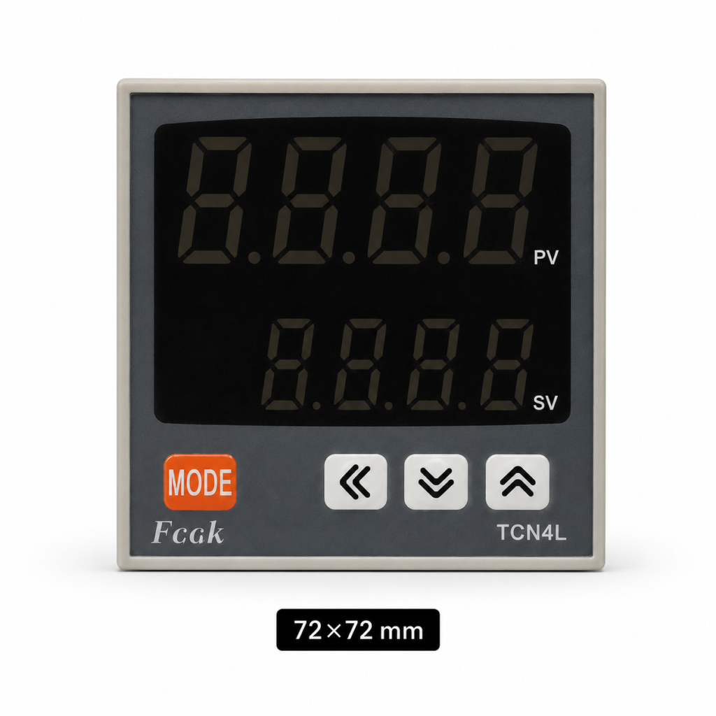 Controlador de Temperatura Digital PID | 48x48, 72x72, 96x96, 48x96 y 96x48 mm