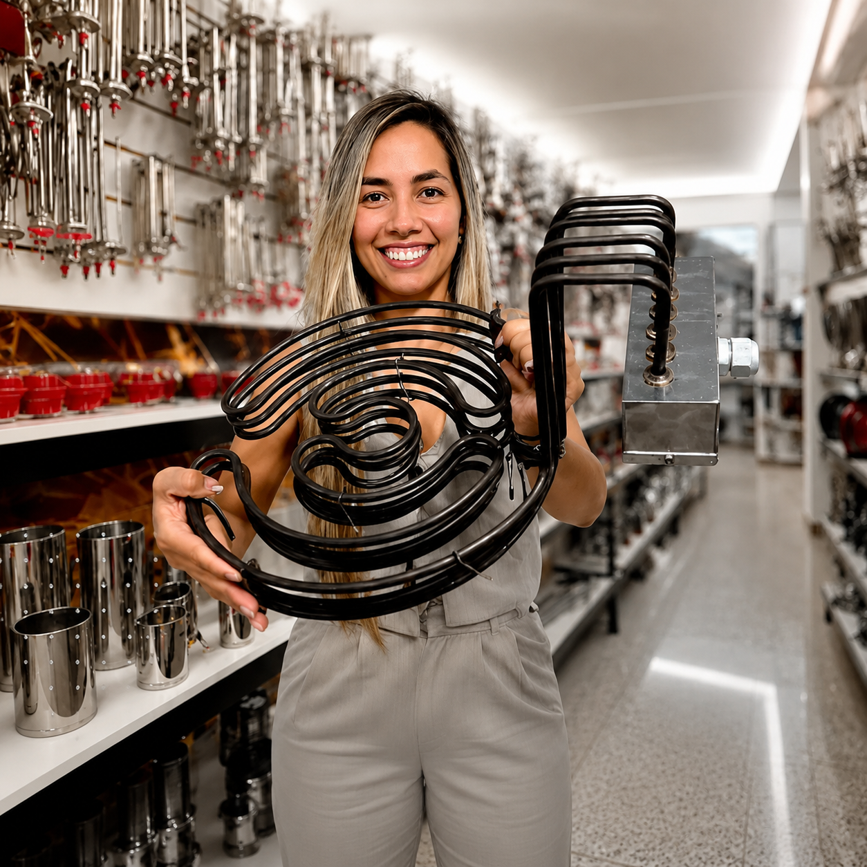 Fabricación de resistencias eléctricas industriales Resisven