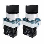 Selectores Eléctricos de 1 y 2 Pasos para Tableros de Control