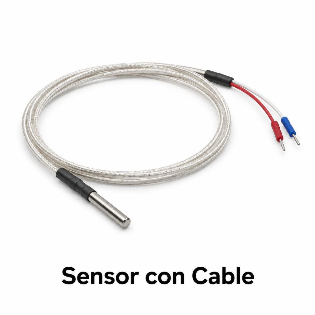 Sensores de Temperatura Industriales PT100, RTD, NTC, PTC e Infrarrojos