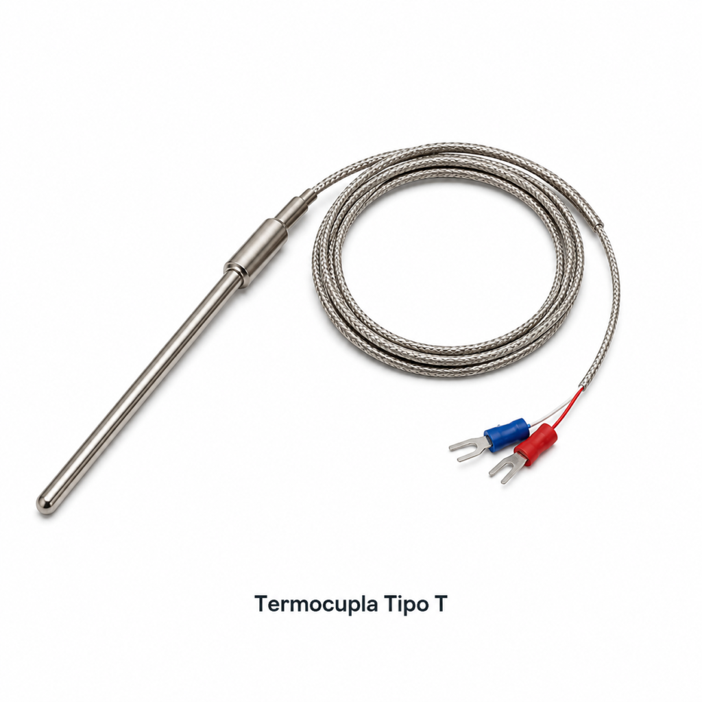 Sensores de Temperatura Industriales PT100, RTD, NTC, PTC e Infrarrojos